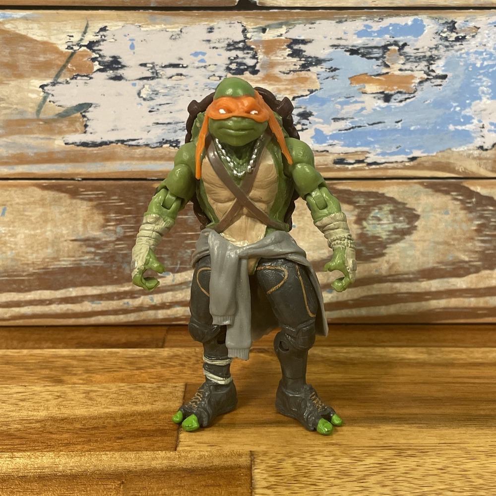 Michaelangelo TMNT 2014 Playmates Paramount 11" Teenage Mutant Ninja Turtles VGC